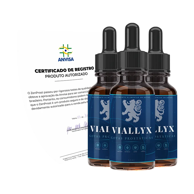 Certificado ANVISA - Viallyx